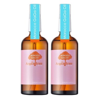 DR.GAGA 不黏手護色版摩洛哥堅果護髮油 甜愛戀, 100ml, 2瓶