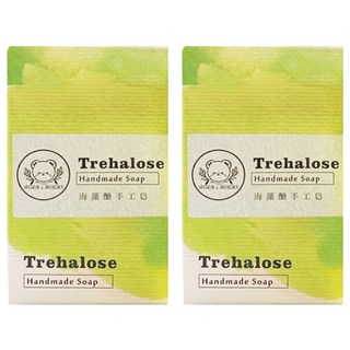 BEAR&BEARS 熊大庄 海藻醣手工皂, 160g, 2個