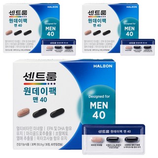 센트룸 원데이팩 맨40, 93.9g, 3개