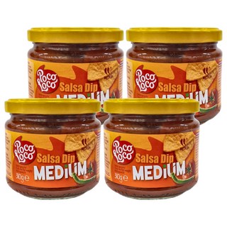 Poco Loco 中辣莎莎醬, 310g, 4罐