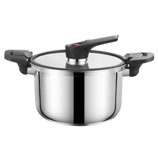 鼎匠 304不鏽鋼IH大容量真空快煮微壓力鍋, 6.2L, 1個