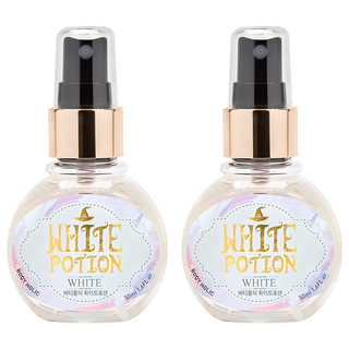 바디홀릭 화이트포션 바디미스트, 50ml, 2개