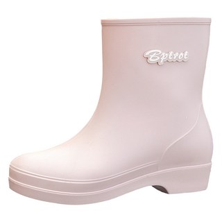 Lalatina 女款 Eve 字母點綴雨靴