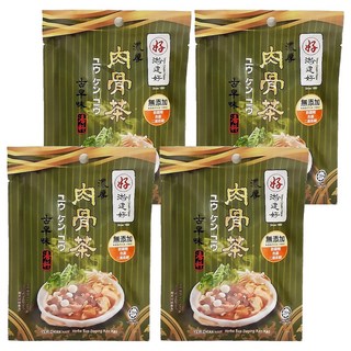 游建好 肉骨茶古早味湯滷包, 純天然中藥材調製, 無添加化學物料及防腐劑, 獨家精心調配, 四季皆宜, 110g, 4包