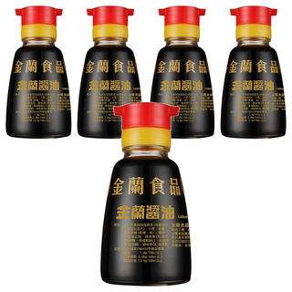 金蘭 桌上瓶醬油, 148ml, 5瓶