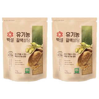 CJ BEKSUL 白雪 紅糖, 1kg, 2個