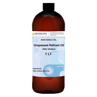 NEW DIRECTIONS 新方向 澳洲原裝進口 保濕按摩基底油 葡萄籽油, 1個, 1000ml