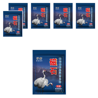 淨新科技 磁石葡萄糖胺能量活力貼, 10片, 6包