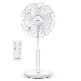 한경희생활과학 초미세풍 발터치 리모컨 선풍기, HAAN-HDC230(화이트)