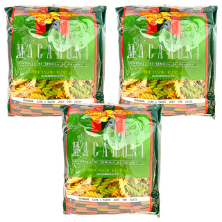 聯華製粉 常春藤螺絲型三色麵, 500g, 3包