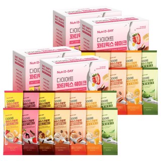 뉴트리디데이 다이어트 파티믹스 쉐이크 7종 세트