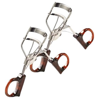 日本 excel 3D 超廣角彈力睫毛夾, 2個, 銀色