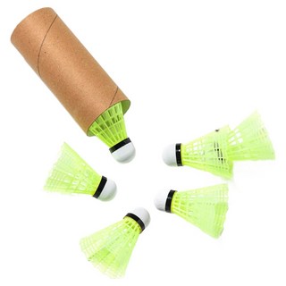 지음앤 배드민턴 셔틀콕, 옐로우, 1개, 6개입