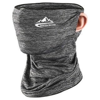 S-SportPlus+ 冰絲運動面罩 防塵透氣耳掛式面罩 麻灰, 1個, 26 x 45cm