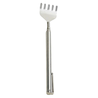 不求人抓癢神器 便捷式可伸縮設計, 1支, 銀色