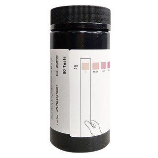 ALL TEST 奥泰生物 生酮尿酮試紙, 50張, 1組