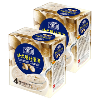 3點1刻 法式蘑菇濃湯, 72g, 2盒