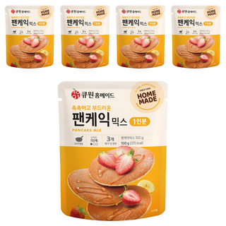 Q.one 鬆餅粉, 5個, 100g