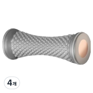 POTENKIT 每日按摩滾輪 19.5 x 8 cm, 4個, 灰色