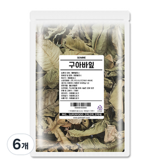 SUPERFOOD 韓國產芭樂葉茶, 60g, 1入, 6個