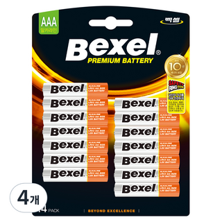 SM Bexel 鹼性AAA電池 LR03, 4個, 14口