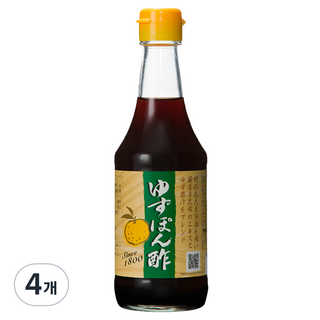 DAISHO 大昌 柚子醋, 300ml, 4個