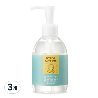 SUAVISS Hypoa MCT保濕油, 190ml, 3瓶