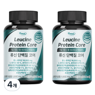 Funeat 白胺酸蛋白質核心, 60顆, 4個