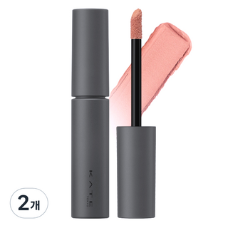 케이트 매트 라떼 리퀴드 섀도우, 코랄 베이지 EX-3 로즈 밀크 쉐이크, 2개