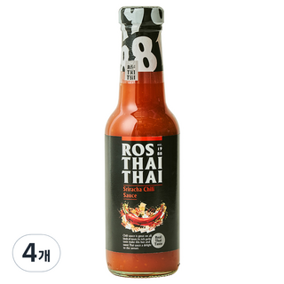 Roast Thai Thai 是拉差辣椒醬, 4個, 280g