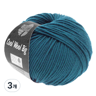라나그로사 쿨울빅 COOL WOOL BIG, 979 Dunkelpetrol, 3개