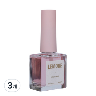 Le more 美甲指甲油 硬甲油 強化劑, 10ml, 3個