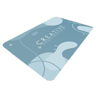 FAmILyLIFE 生活 奈米硅藻土速乾防滑吸水地墊, 無限想像, 2個