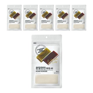 samyang 三養 Q.one 家用烘焙寒天粉, 30g, 6個