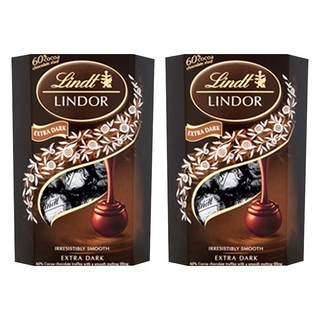 Lindt 瑞士蓮 Lindor黑巧克力球, 200g, 2盒