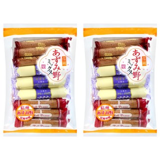 小宮山製菓 歐風三色蛋捲, 144g, 2袋