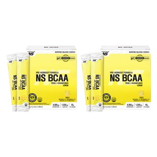 NUTRITION SOLUTION NS BCAA支鏈胺基酸補充粉 檸檬口味 30條入, 300g, 2個