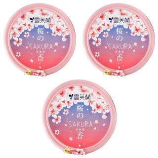 雪芙蘭 滋養霜 櫻花香氛 Moist 24技術長效保濕, 60g, 3罐