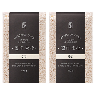 절대미각 찹쌀, 400g, 2개