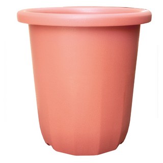 翠筠 仿陶高盆尺2, 顏色隨機, 1個