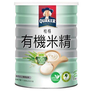QUAKER 桂格 有機米精 4個月以上適用, 300g, 1罐