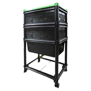 蔬菜工坊 2層可分離廚餘堆肥箱 + 水箱 D17TW, 1組