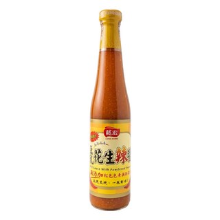 龍宏 豆乳花生辣醬, 410ml, 1瓶