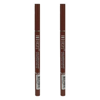 INTERSYS 雙頭旋轉眉筆 10g, 05 棕色, 2支