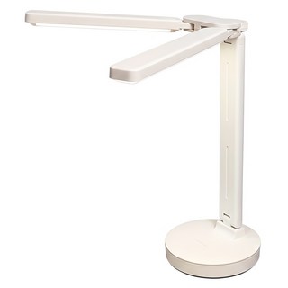 雙頭LED檯燈 4000mAh V字燈 立燈 21-010-40, 白色