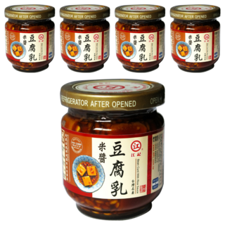 江記 米醬豆腐乳, 200g, 5罐