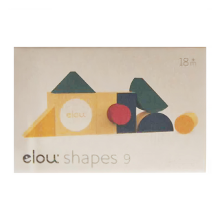 elou 軟木塞教學玩具 18個月以上適用, 形狀, 1盒