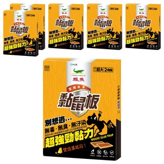 鱷魚 環保黏鼠板, 2個, 6盒