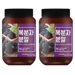 건강스토리 복분자 분말, 200g, 2개