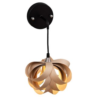 Honey Comb 白安麗格壁燈 蜂巢造型壁燈 臥室床頭燈飾 簡約風格, 1入, 原木